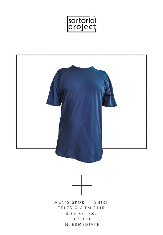 Telesio men's sports t-shirt TM.2115 | PDF Sewing pattern