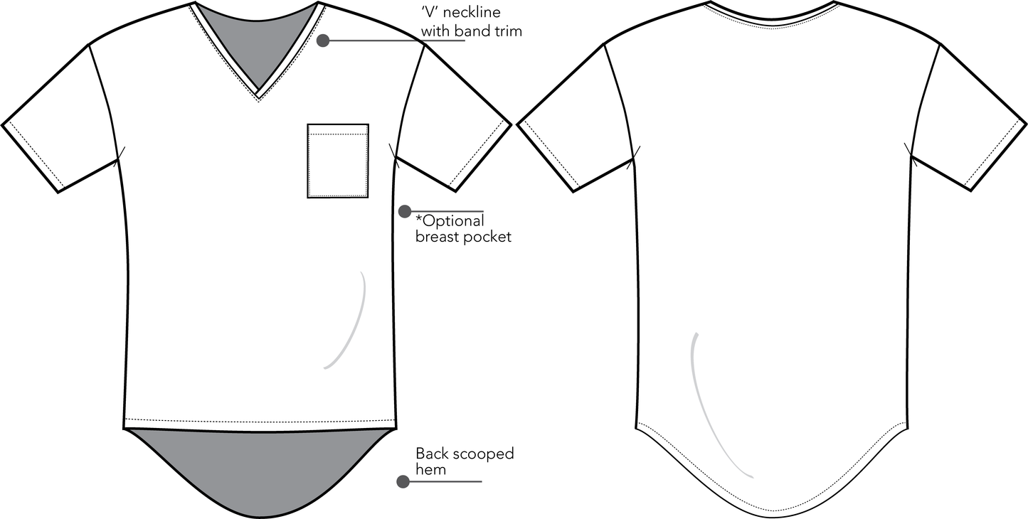 Tanabe relaxed t-shirt - T.2114 |  PDF Sewing Pattern